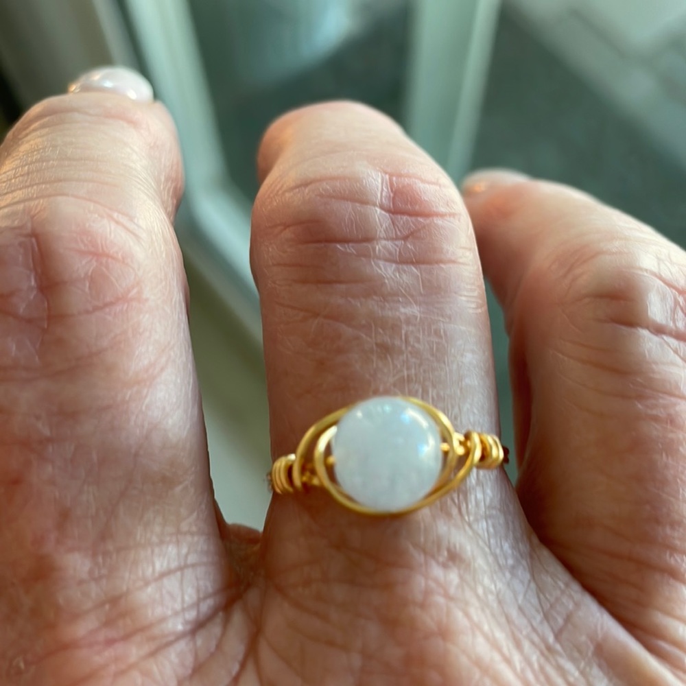 Beautiful handmade gemstone ring